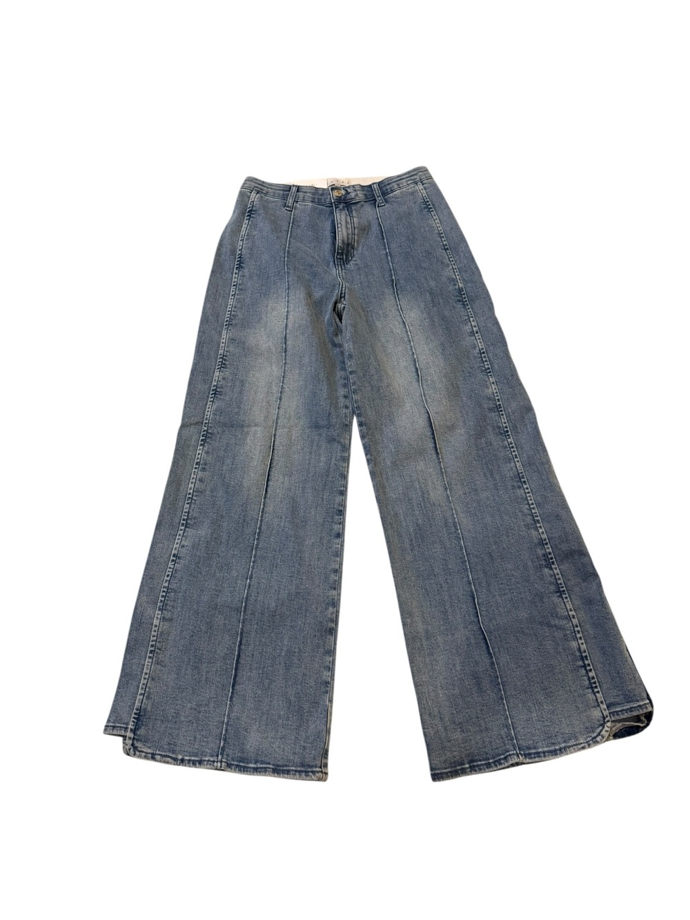 Saige Tummy Control Stretchy Wide Seam Detailed Jeans NWT Size 29 - Picture 10 of 16